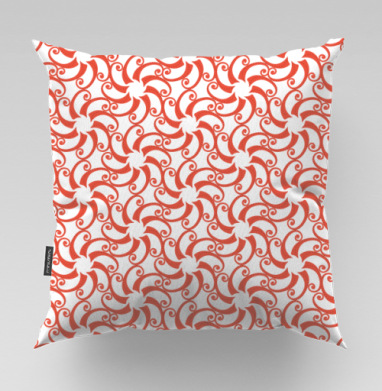 Dynamic Rotating Coral Swirls Patterns Вращающиеся коралловые завитки узоры - Магазин футболок mastoidishka - Дизайнерские принты, Подушки