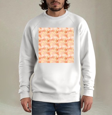 Яркий маникюр женские руки красота fashion стиль, Свитшот мужской белый