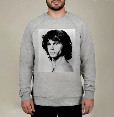 Jim_Morrison_Pardon_Bati, Свитшот мужской меланж начес/петля