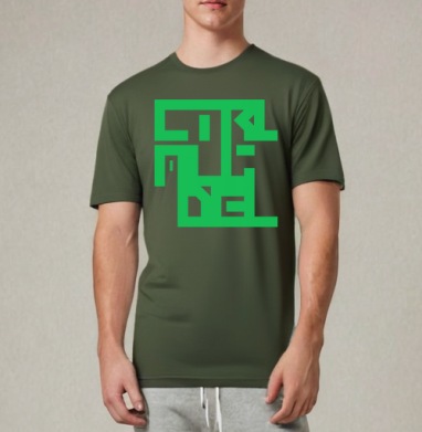 Ctrl+Alt+Del #1 / Ctrl+Alt+Del №1, Футболка мужская REGULAR темный хаки