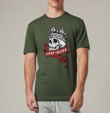 Мертв внутри - Магазин футболок Kiboune - Дизайнерские принты