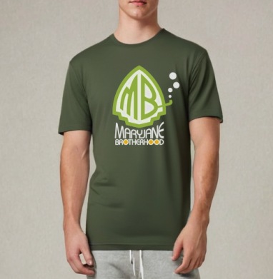 brotherhood, Футболка мужская REGULAR темный хаки