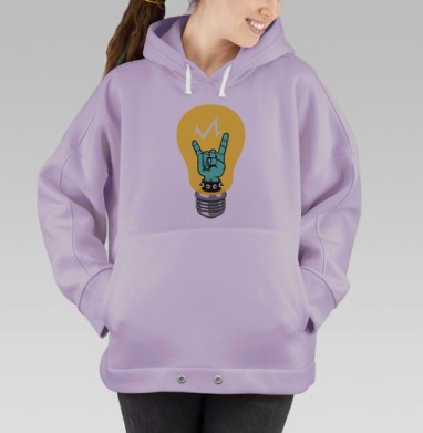 Бунт., Hoodie Oversize Fiolet