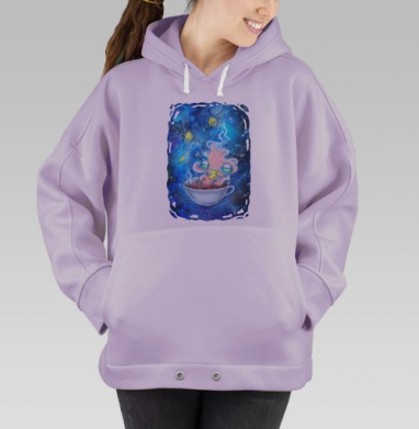 Чайная вселенная, Hoodie Oversize Fiolet
