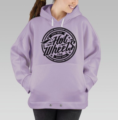 Hot wheels, Hoodie Oversize Fiolet