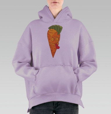 Ирокез!, Hoodie Oversize Fiolet, утепленная
