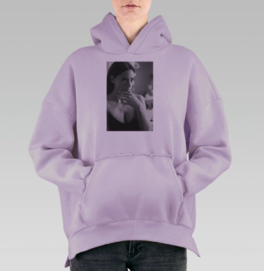 kinopoisk.ru-Monica-Bellucci-21094, Hoodie Oversize Fiolet, утепленная