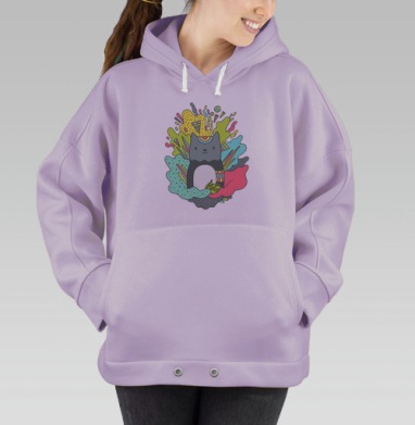 Котей, Hoodie Oversize Fiolet