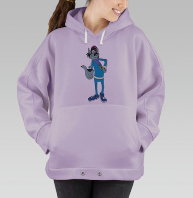 Ну, селфи, Hoodie Oversize Fiolet