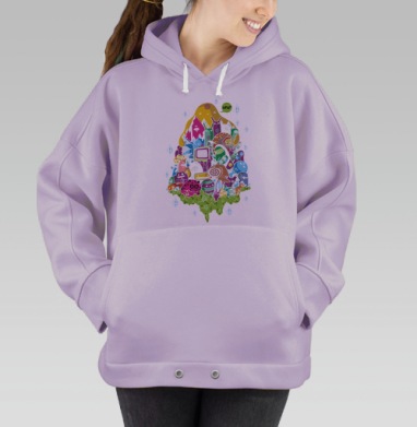 Почему, Hoodie Oversize Fiolet