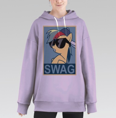Самоделка, Hoodie Long Oversize Fiolet