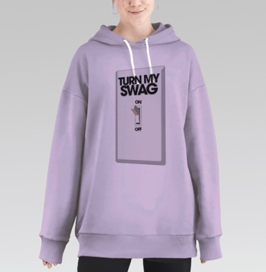 Самоделка, Hoodie Long Oversize Fiolet