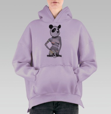 Самоделка, Hoodie Oversize Fiolet, утепленная