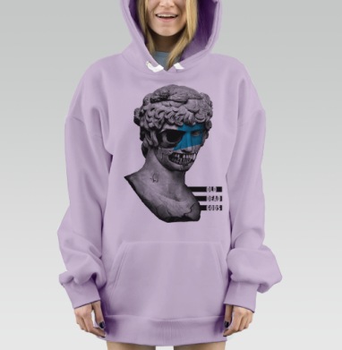 Старые мертвые боги, Hoodie Mjhigh Dig Mel, Fiolet, утепленная
