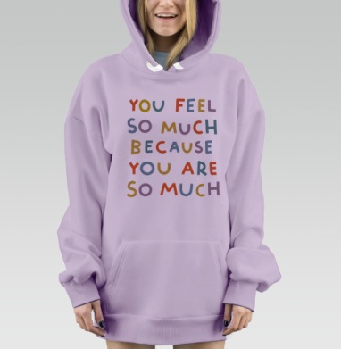 Теплый постер с вдохновляющей типографикой, Hoodie Mjhigh Dig Mel, Fiolet, утепленная