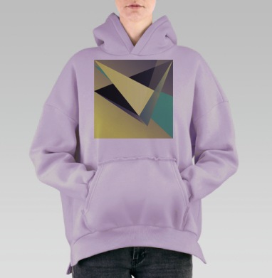 Вариация реальности, Hoodie Oversize Fiolet, утепленная