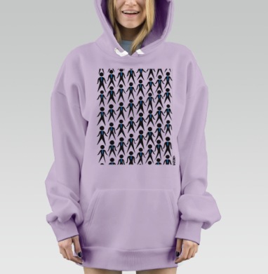 Aндрей Бартенев #1, Hoodie Mjhigh Dig Mel, Fiolet, утепленная
