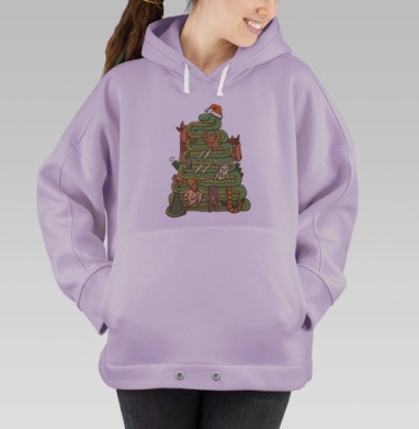 Ёлка, Hoodie Oversize Fiolet