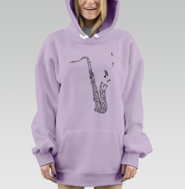 Lets Jamm, Hoodie Mjhigh Dig Mel, Fiolet, утепленная