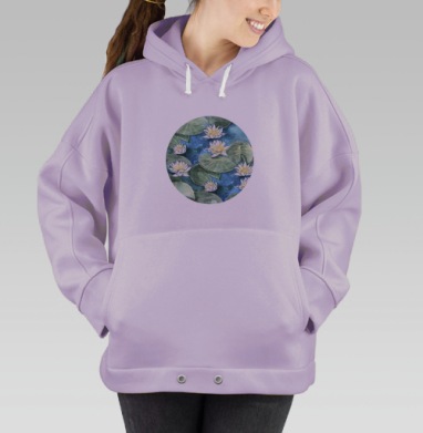 Лилия, Hoodie Oversize Fiolet