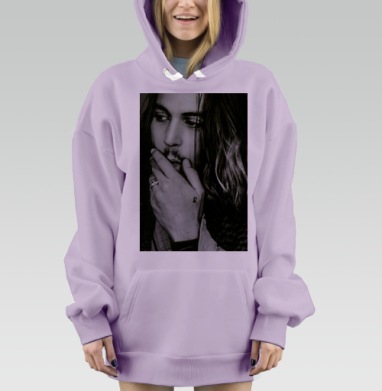 Самоделка, Hoodie Mjhigh Dig Mel, Fiolet, утепленная