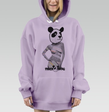 Самоделка, Hoodie Mjhigh Dig Mel, Fiolet, утепленная
