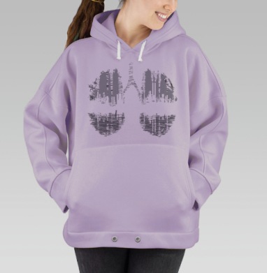 Тяжёлая промышленность, Hoodie Oversize Fiolet