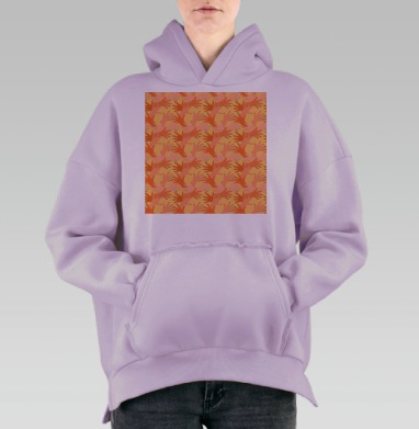 Яркий маникюр женские руки красота fashion стиль, Hoodie Oversize Fiolet, утепленная