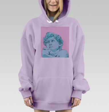 Дааавид, Hoodie Mjhigh Dig Mel, Fiolet, утепленная