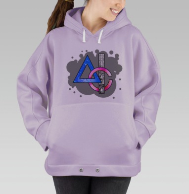 Геометрия жизни, Hoodie Oversize Fiolet