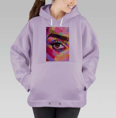 Глаз Роуз, Hoodie Oversize Fiolet