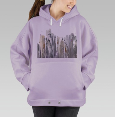 Копенгаген после Прованса, Hoodie Oversize Fiolet