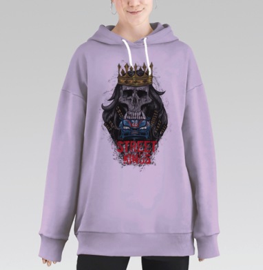 Король Улиц, Hoodie Long Oversize Fiolet