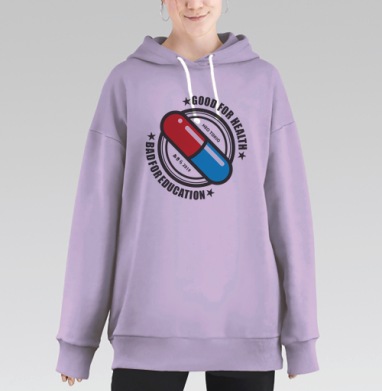 Куртка Канеды, Hoodie Long Oversize Fiolet