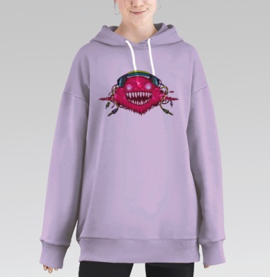 Монструозное Музоблако, Hoodie Long Oversize Fiolet