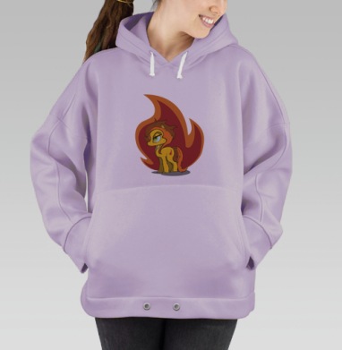 Огонек, Hoodie Oversize Fiolet