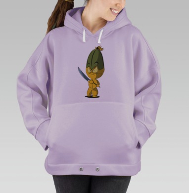 Огуречный спецназ, Hoodie Oversize Fiolet