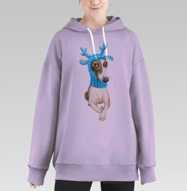 Олешек, Hoodie Long Oversize Fiolet