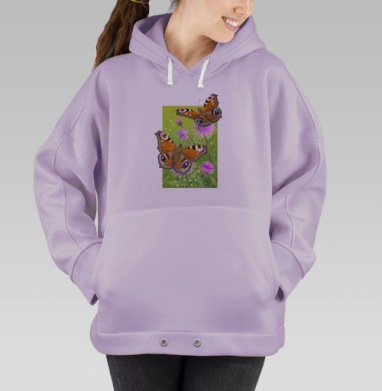 Павлиний глаз, Hoodie Oversize Fiolet