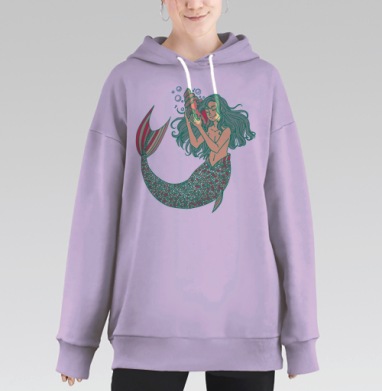 Песни Океана, Hoodie Long Oversize Fiolet