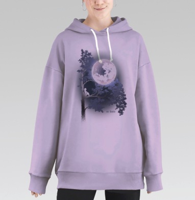 По Душам, Hoodie Long Oversize Fiolet