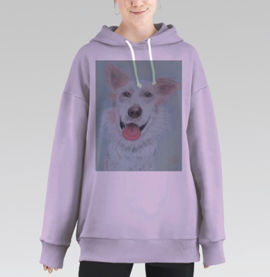 Шарик, Hoodie Long Oversize Fiolet