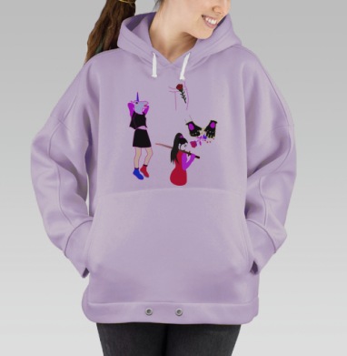Синиймирок, Hoodie Oversize Fiolet