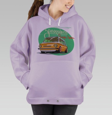 Спорт вагон, Hoodie Oversize Fiolet