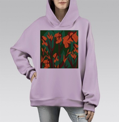 Старличе, Hoodie Mono Fiolet, оверсайз, утепленная