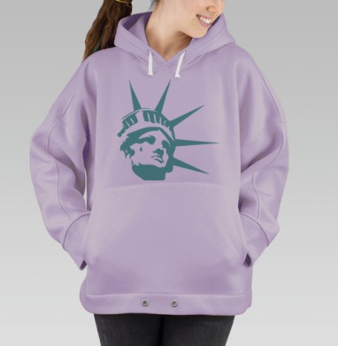 СтатуяСвободы, Hoodie Oversize Fiolet