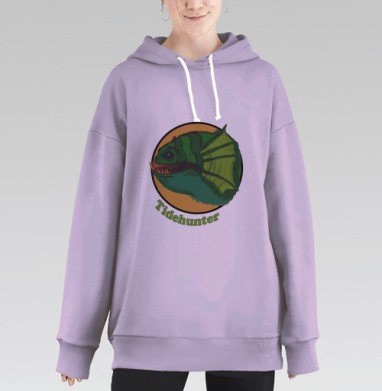 Тайдхантер, Hoodie Long Oversize Fiolet