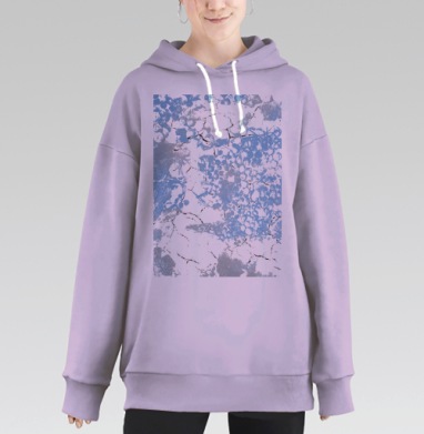Виноградное плодородие, Hoodie Long Oversize Fiolet