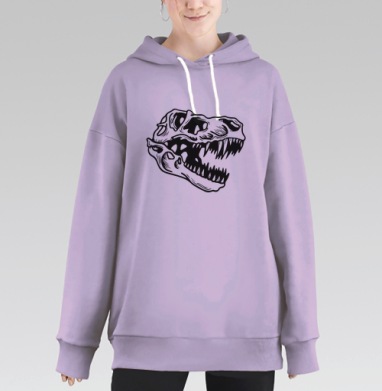 Вымерший вид, Hoodie Long Oversize Fiolet
