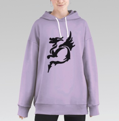 Хранитель огня, Hoodie Long Oversize Fiolet